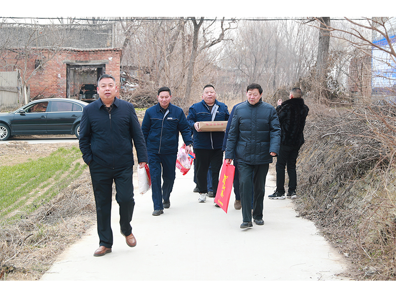 河南明博体育官网｜造福桑梓不忘本，新春慰问暖人心